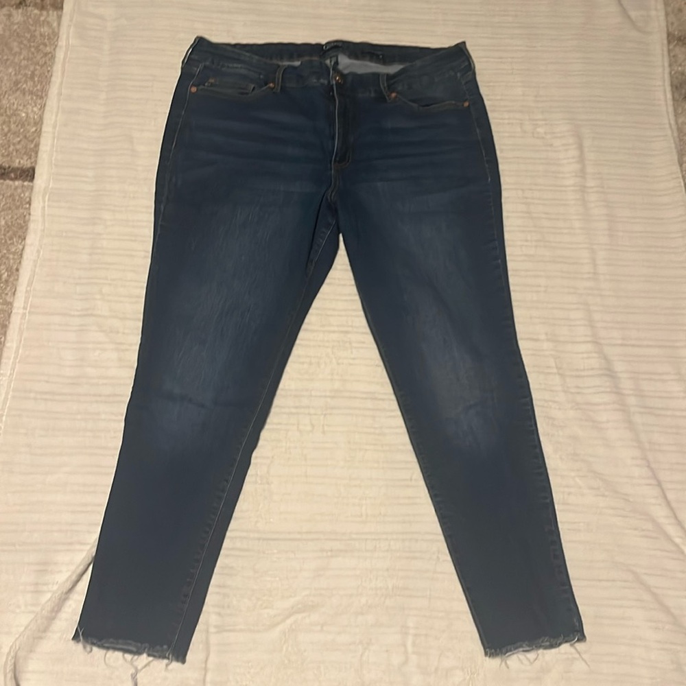 Chaps mid rise skinny jeans